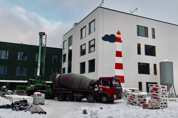 Школа в Янино на финишной прямой