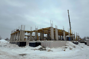 В Рождествено строится дом культуры